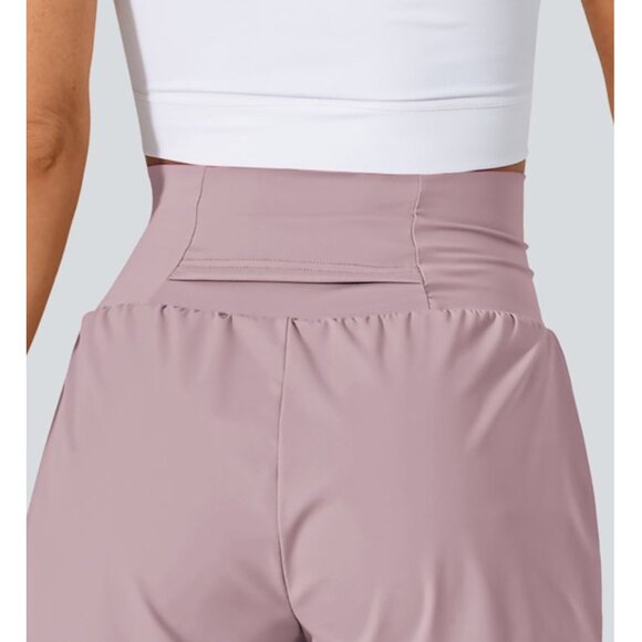 HALARA Women's Athletic Shorts in Mauve - Size XS - Picture 6 of 9
